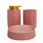 Juego  de baño 3pz 300ml 21.5x19x9c